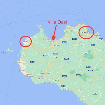 Oasi A 50 Mt Dalla Alcamo Marina